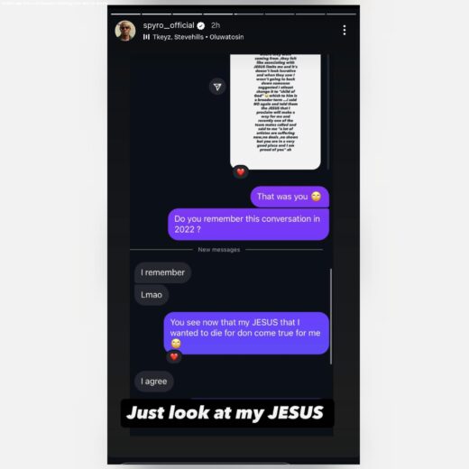 Id rather die than remove Jesus from my profile - Spyro recounts industry pressure to drop his faith