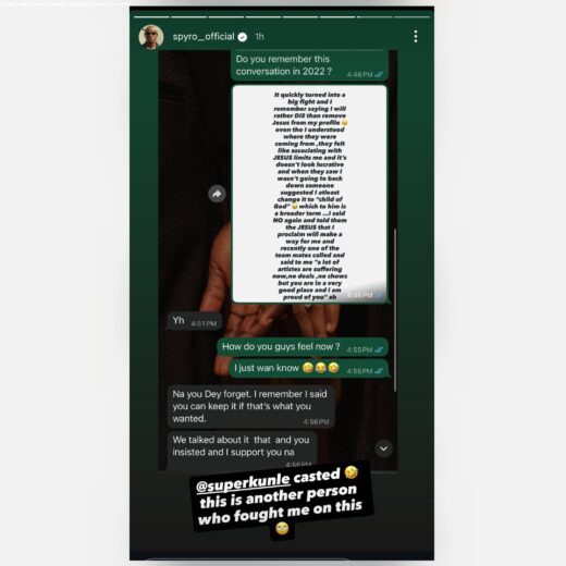 Id rather die than remove Jesus from my profile - Spyro recounts industry pressure to drop his faith