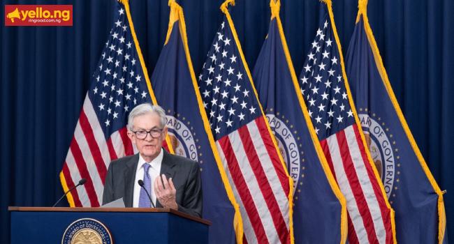 US Federal Reserve Board Chairman Jerome Powell
