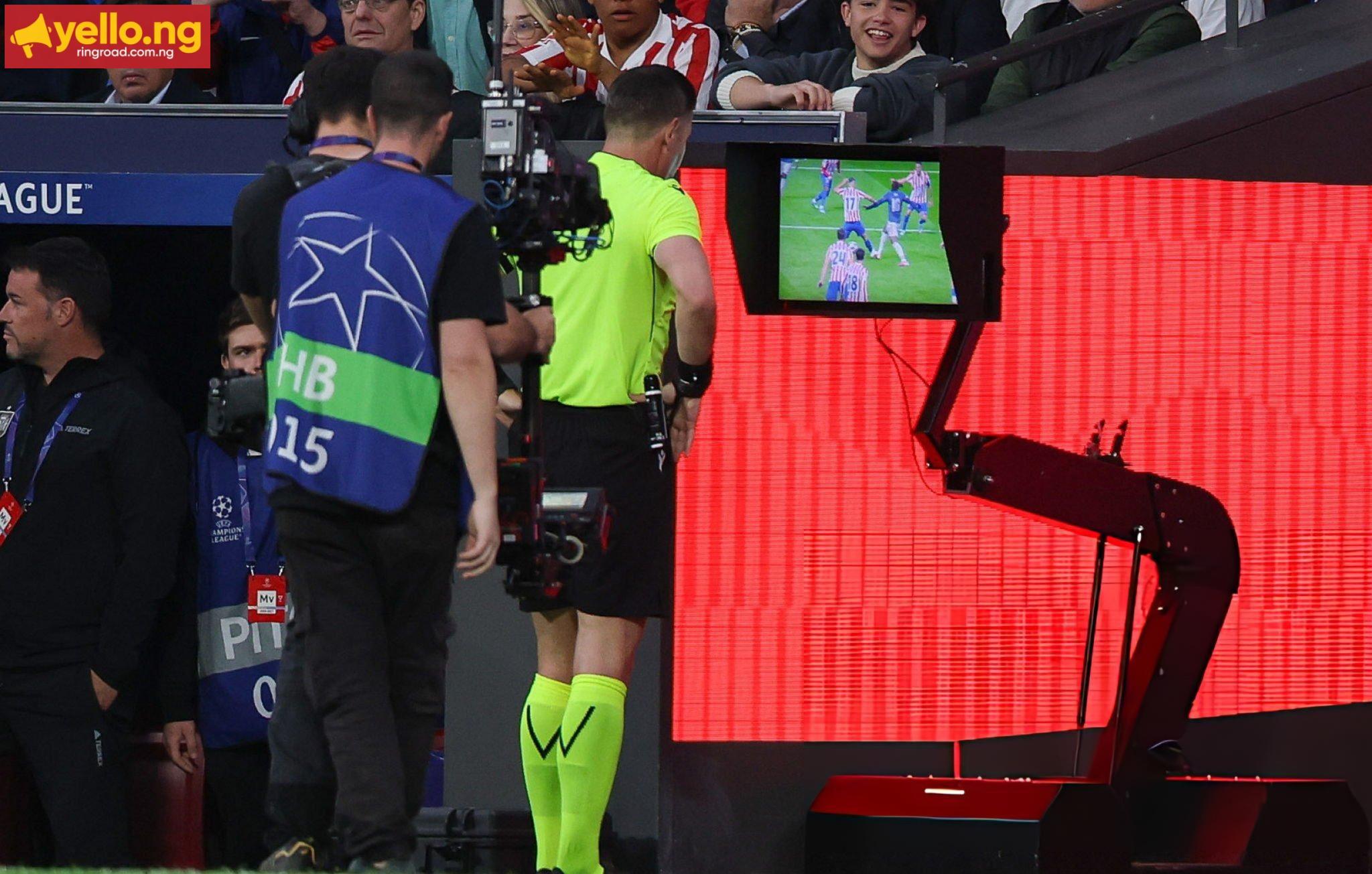 Atletico Madrid vs Arsenal VAR