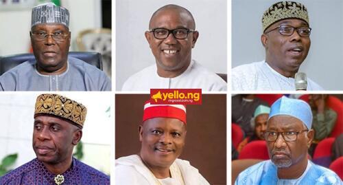 Atiku, Obi, Adebayo, Amaechi, Kwankwaso, and Bugaje